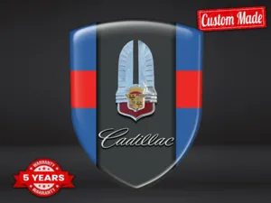 Cadillac Adesivi Logo Stampati Sportivi Premium Professionali